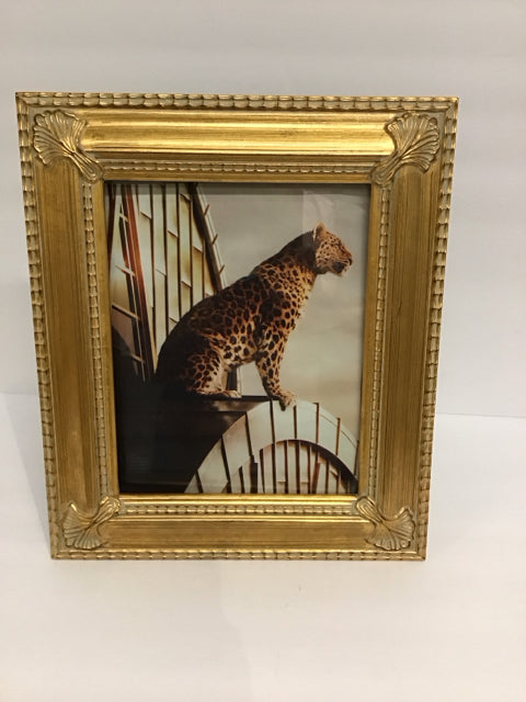 8x10 Decorative Gold Wood Picture Frame