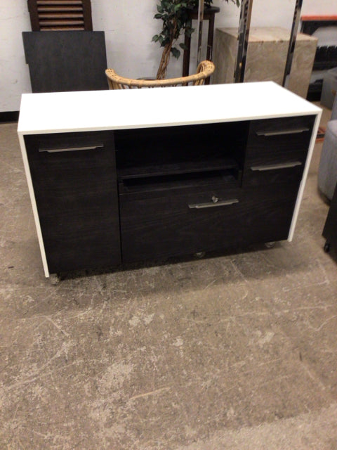 BDI Format Three Drawer/One Door Credenza