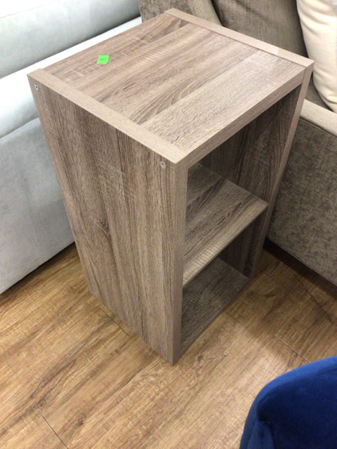 Grey Two Tier End Table