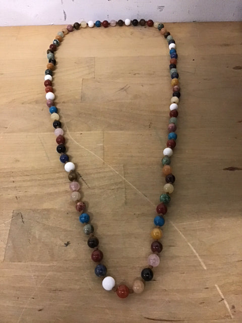Quartz Bead Necklace