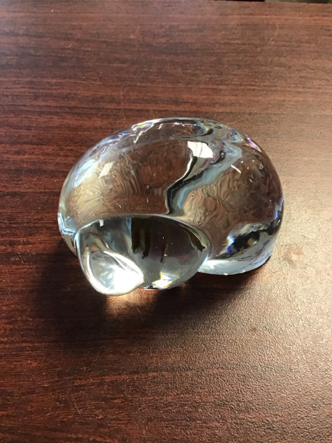3.5" Glass Shell Paperweight
