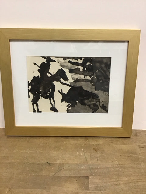 16x13 Framed Picasso Untitled