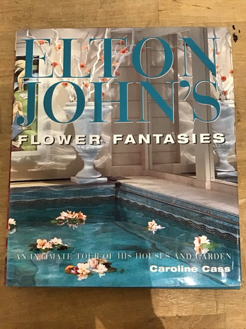 Elton John Flower Fantasies Coffee Table Book