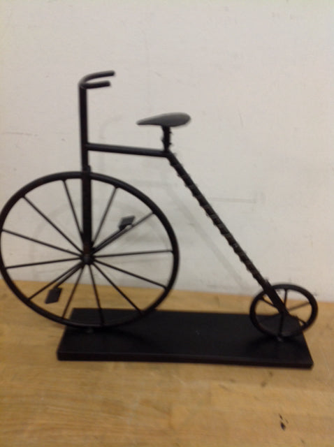 16" Vintage Metal Bike On Stand