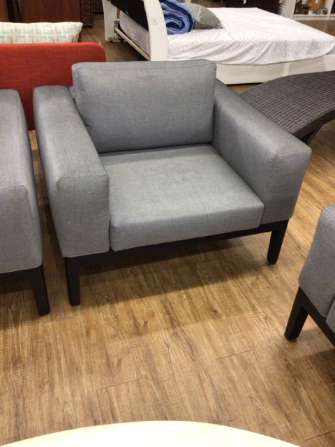 Cabana Coast Grey Ibiza Deep Seating Outdoor Club Chair