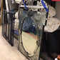 AS-IS 59 x 39 RH Etched  Mirror(Marks On Mirror)