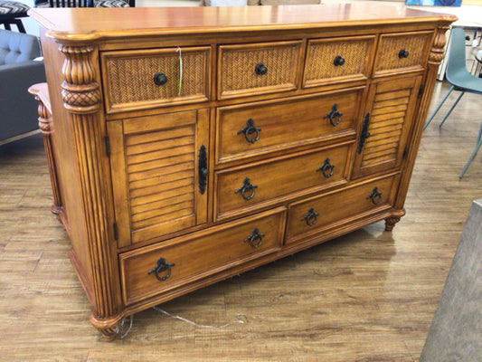 Endura TB Style Eight Drawer/Two Door Dresser