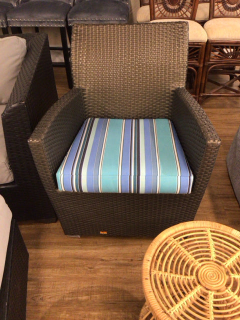 Brown Jordan Outdoor Arm Chair W/Cushion