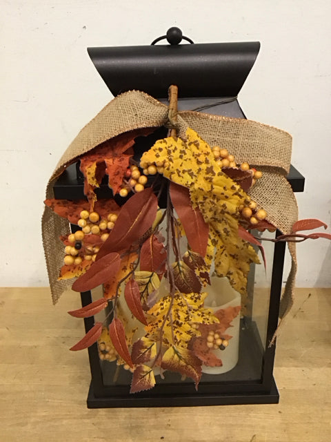 18" Fall Decorative Battery Powered Lantern