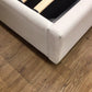 MH2G White Button Tufted Under Storage Queen Bed