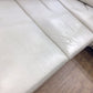AS-IS Leather Beige 4 Pc Sectional (Discoloration/Scratches In Leather Cushions)