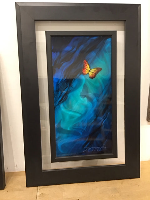 36"x24" "Monarch Of Frost" By Chris Derubeis COA