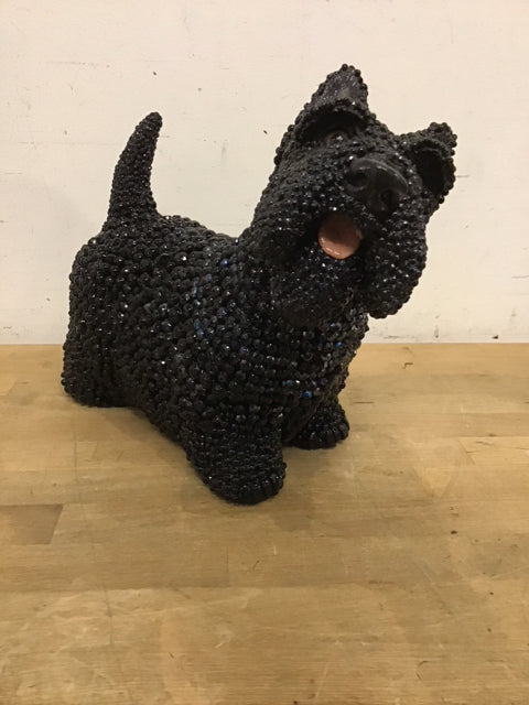 13"x13" Dog "Scottie" By Susan David