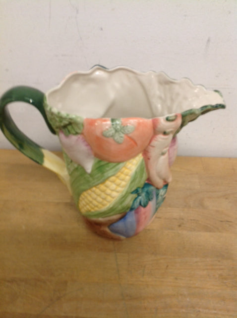 8" Fitz & Floyd Ceramic Pitcher