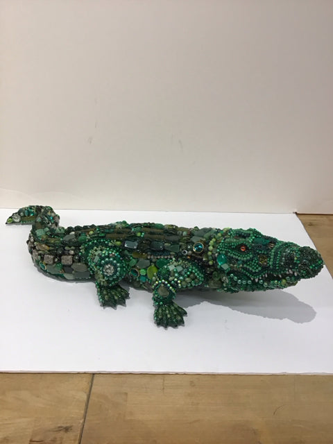 8x28 "All Teeth" Alligator By Susan David