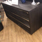 AS-IS RH Dark Wood Six Drawer Dresser