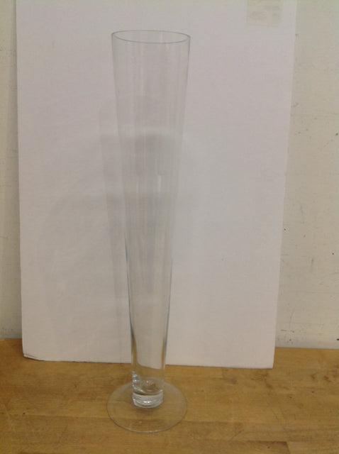 23.5" Glass Vase