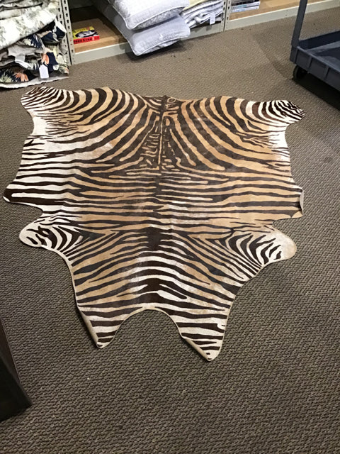 78"x54" Faux Tiger Hide