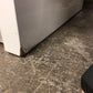 AS-IS White Lacqured Six Drawer Dresser(Bottom Corner Damage)