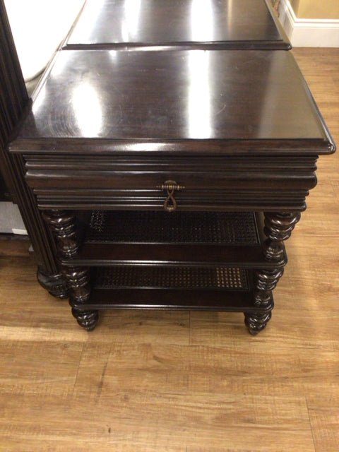 AS-IS Tommy Bahama One Drawer Nightstand(Top Scratched/Marks)