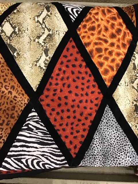 Handmade Various Animal Print Quilt