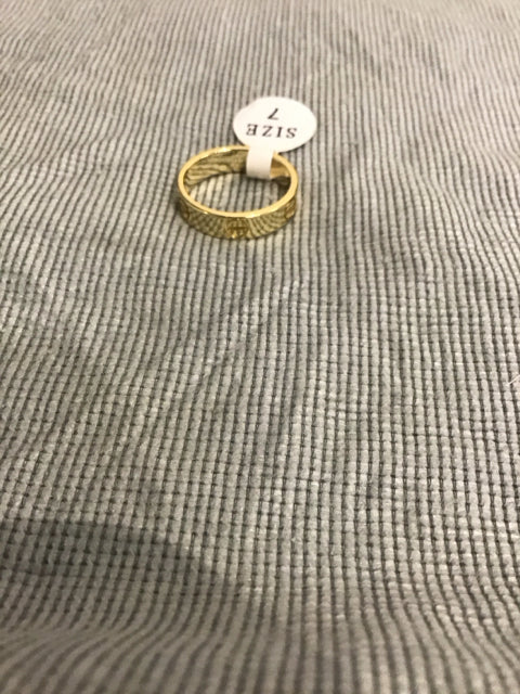 Goldtone Cartier Like Ring