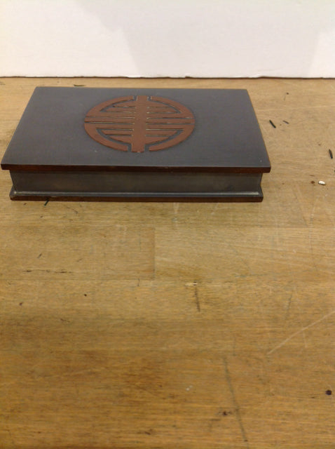 6.25"x4" Oriental Metal Box
