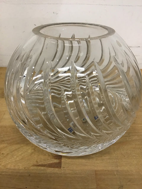 7" Lausitzer Cut Glass Crystal Bowl