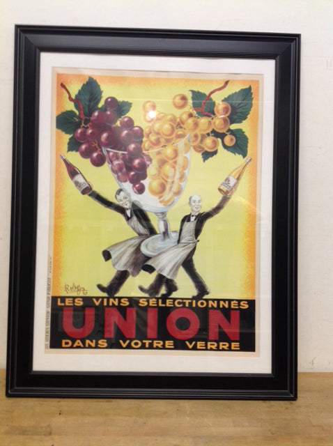 46x36 Framed "Union" Print on Canvas