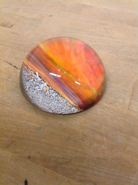 Mark Tomczak Art Glass Paperweight