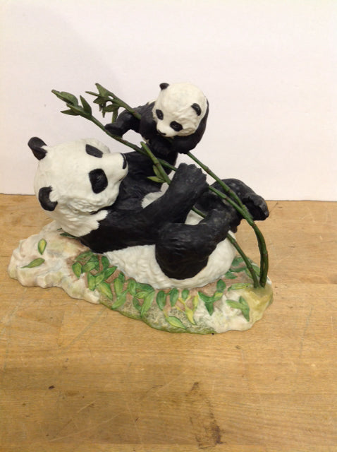 10" Ceramic "Pride & Joy" Pandas