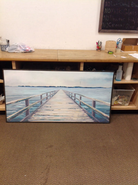 30x59 Bridge Print on Canvas AS IS