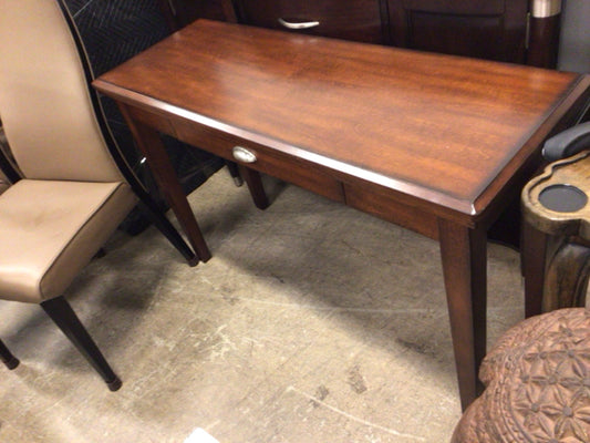 One Drawer Wood Console Table
