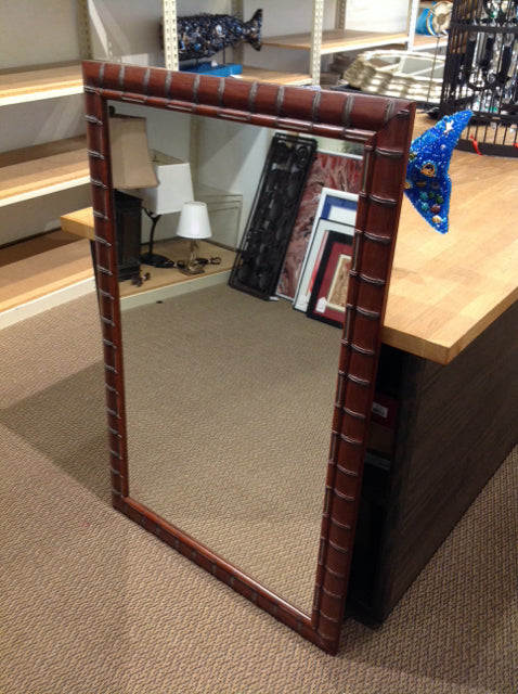 31"x48" Bamboo Framed Mirror