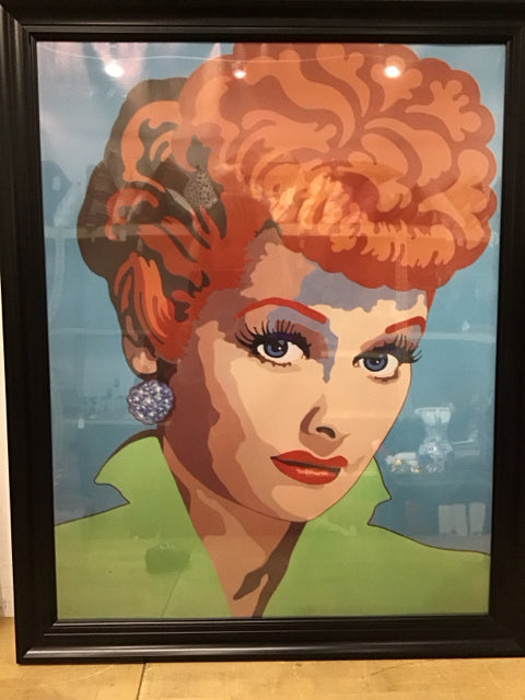 25"x31" Lucille Ball Pop Art Print