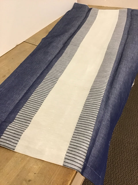 Arcolaio Blue & Tan Tones Runner