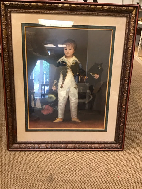 Framed "Pepito" Print By Goya