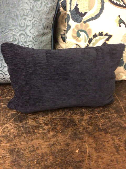 Dark Blue Lumbar Pillow