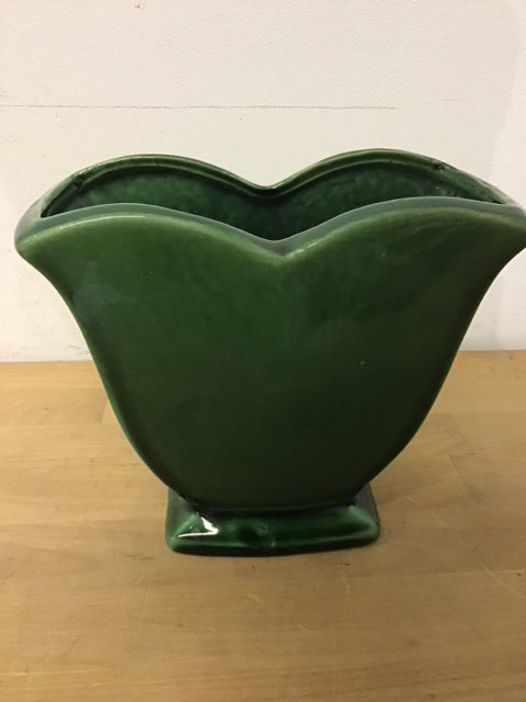 6"x7" Green McCoy Tulip Vase