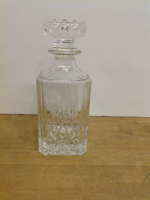 9" Cut Crystal Decanter