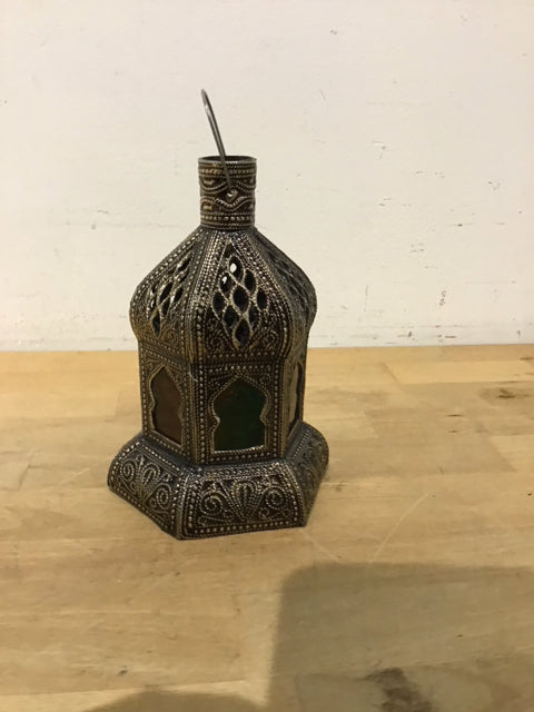 7" Morrocan Style Lantern Votive Holder
