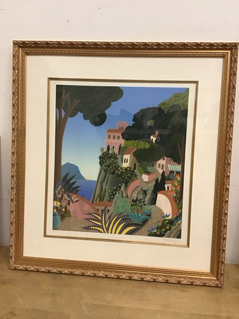 26"x29" "Capri" By Thomas Mcknight Signed Print