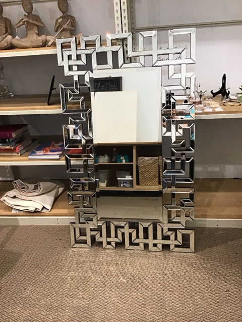 33x56 Geometric Mirror