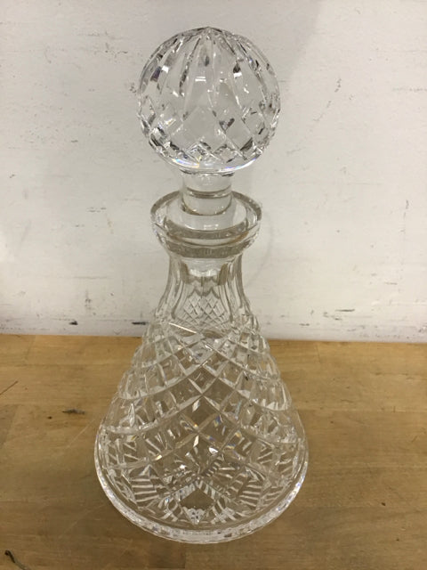 11" Waterford Crystal "Alana" Roly Poly Decanter