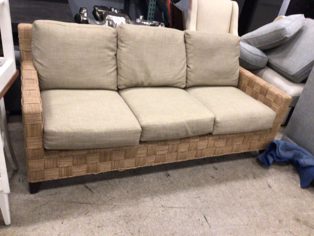 Woven Track Arm Sofa