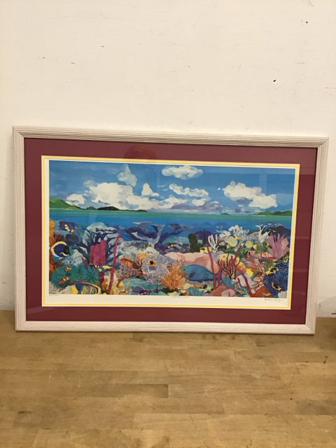 30"x20" "Underwater Majesty" By Eileen Seitz Signed
