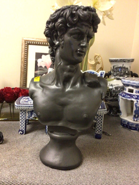 Grey Casted David Bust