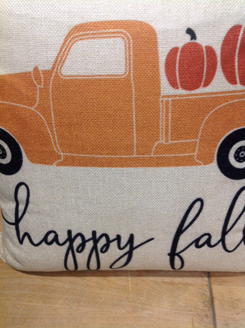 Pillow- 14" Happy Fall