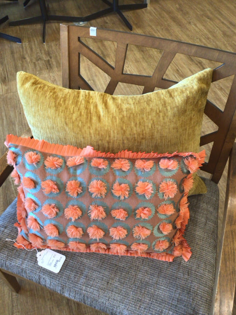 Yellow Fabric Pillow