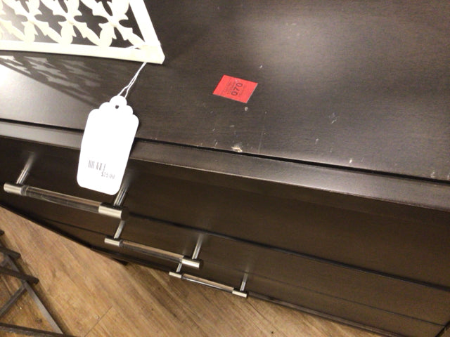 22" X 73" AS-IS Vanguard Furniture Brown Six Drawer Dresser